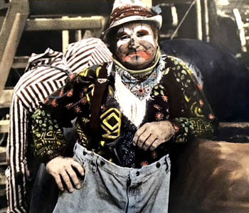 Champion Rodeo clown