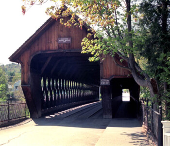Covered bridge. Woodstock, Vermont Covered bridge. Woodstock, Vermont